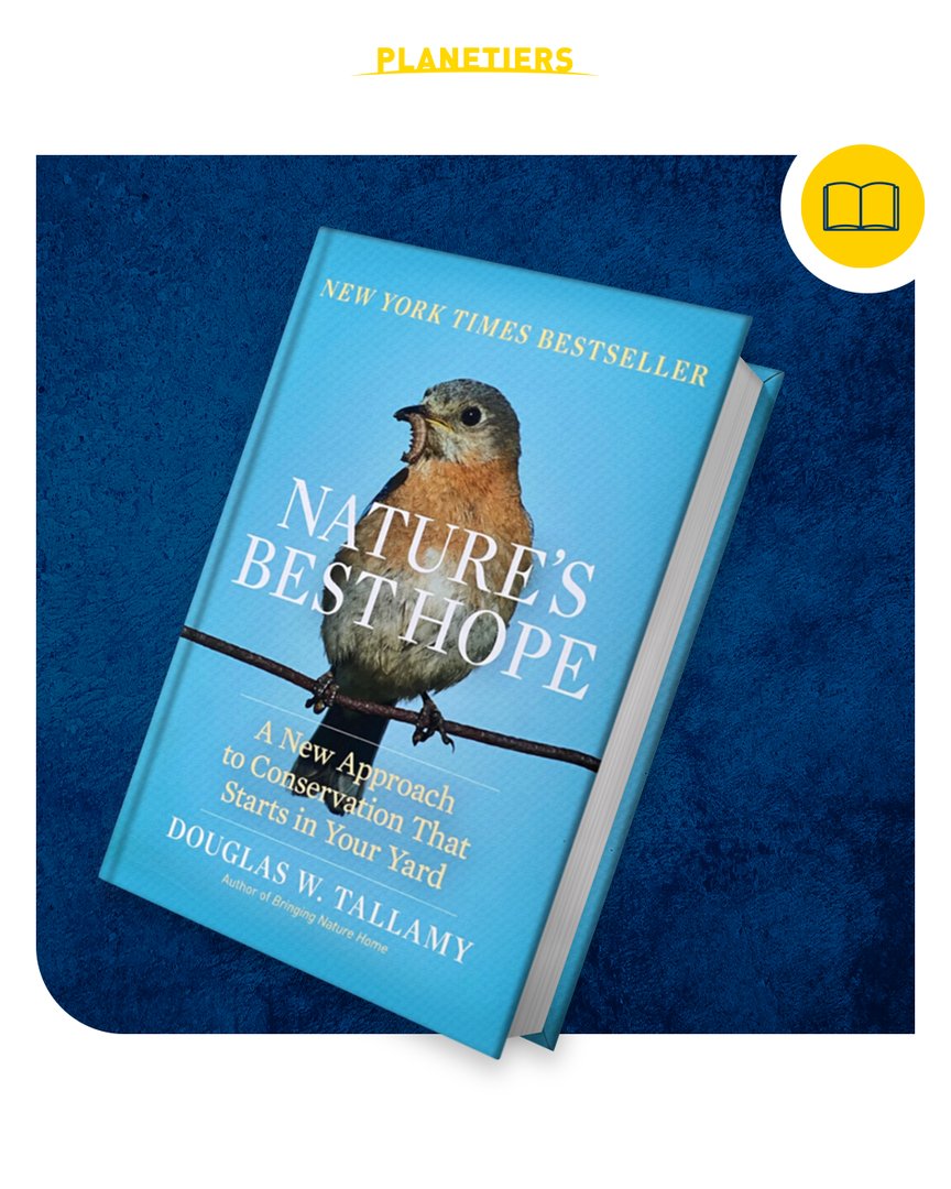 Discover ‘Nature‘s Best Hope‘ by Douglas Tallamy, a practical guide for conserving biodiversity. Learn how simple yard changes can make a big impact on ecosystems. Recommended for those who want a sustainable future. 
Let‘s act now to protect our planet!