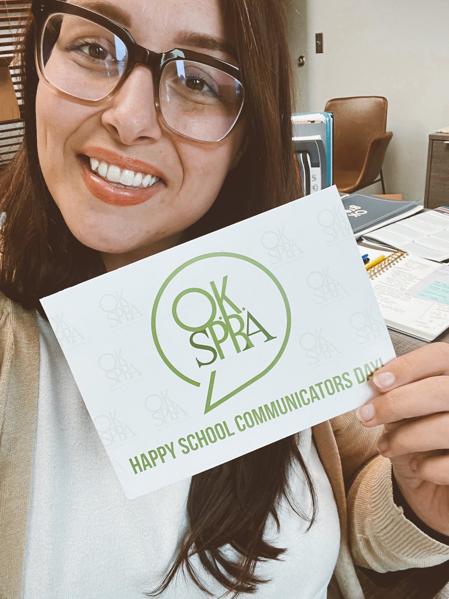 Happy School Communicators Day! 

<a href="/OKSPRA/">OKSPRA</a> members, make sure to check your office mail! 💚