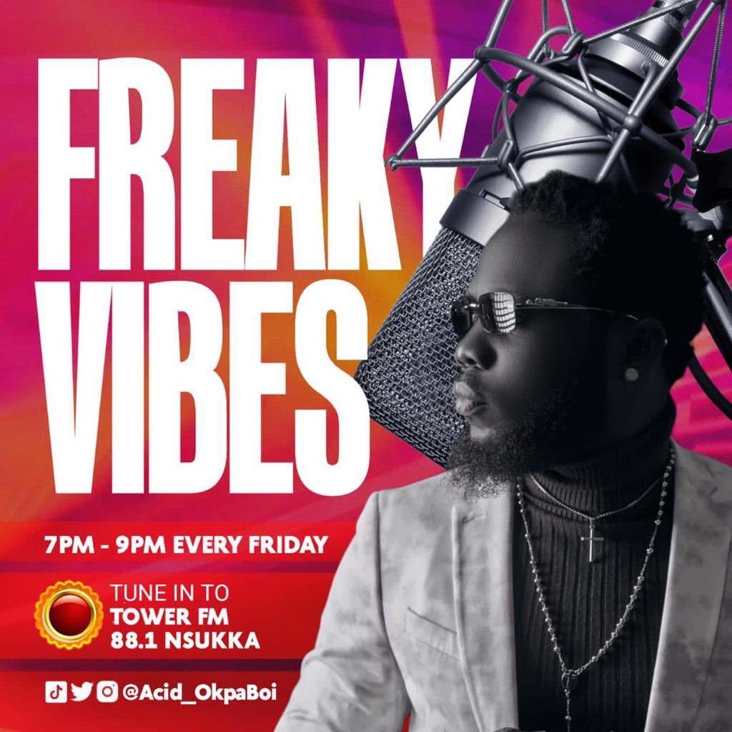 Acid_OkpaBoi's tweet image. NP// Soweto @vict0ny Ft @Omah_Lay ft @heisrema 

@Towerfm88 
@Acid_OkpaBoi 
@Perpshub 
#freakyvibeswithacidokpaboi 
#freakyvibes
