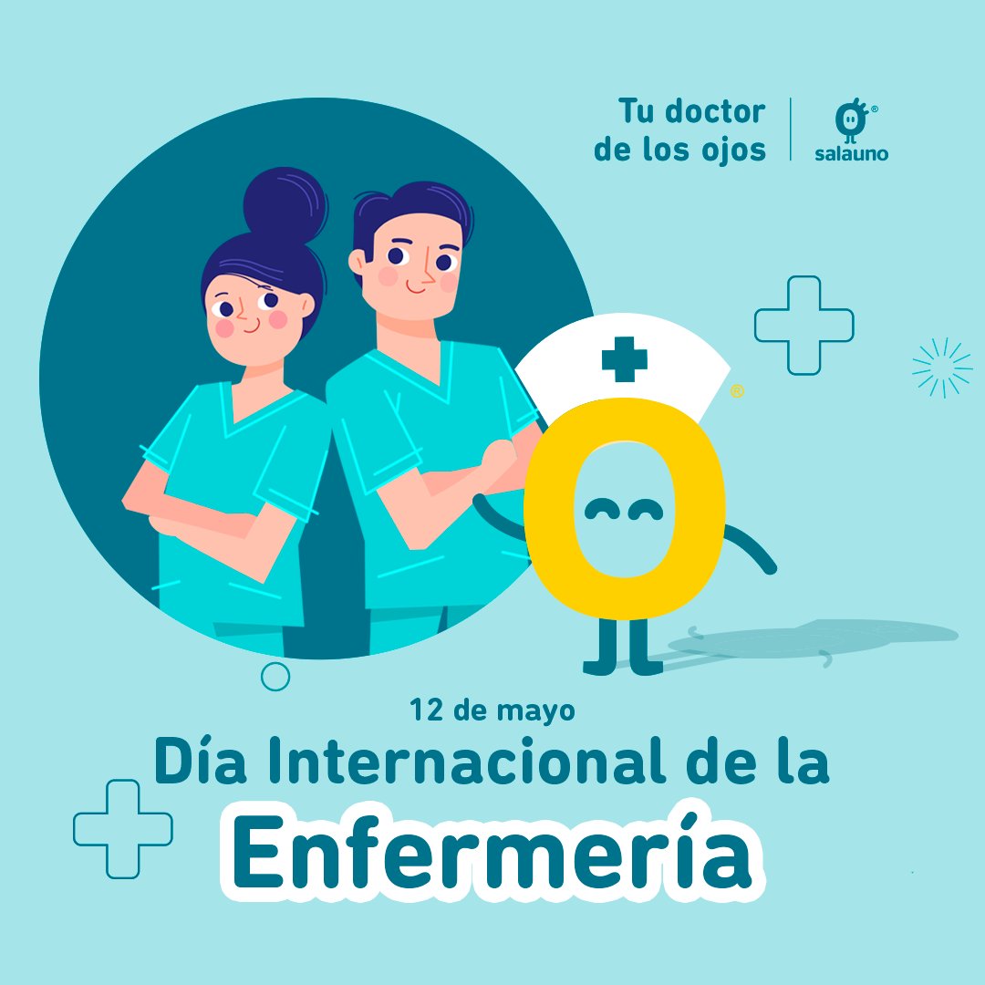 ¡Feliz #DíadelaEnfermería! Agradecemos a las enfermeras y los enfermeros que forman parte de la familia #salauno y a todos los que se dedican al cuidado de los pacientes 👀💙.​

#enfermería #enfermeras #enfermeros