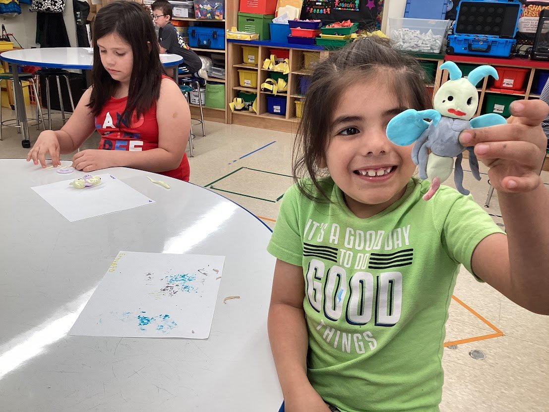 JKSTEAMLAB's tweet image. Model Magic is the perfect medium to use for 2nd Graders when showing off what they learned about insects.  Great work!
@BataviaJK