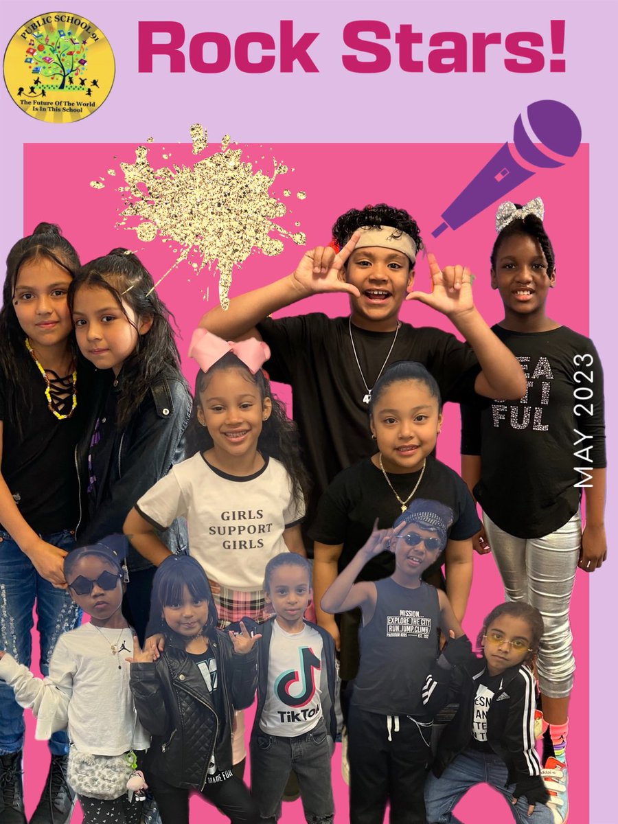 bronx_91's tweet photo. Check out our Spirit Day Rock Stars! 🎤 #theyrock #ROARINGforexcellence #ilovemyschool #bronxbeautiful https://t.co/Vc5P8Vc8Ps
