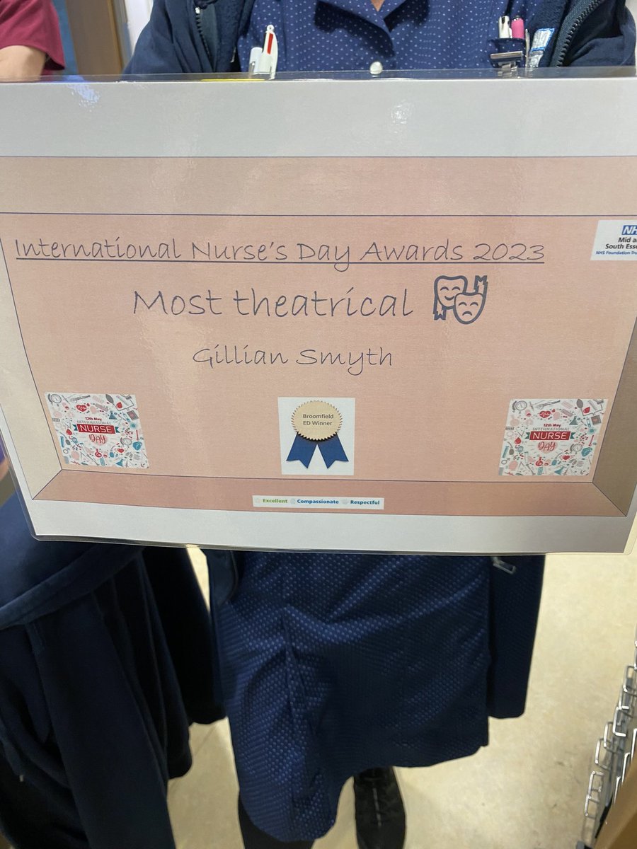 Celebrating our fabulous staff by having our own awards, as voted by the emergency department , for international nurses day @cc_clare @paulawoods4 @suzannehoare @char_kershaw @hannahoverland @Mel_Chambers76 @kellyMcgovern21 @drahmadaziz_EM