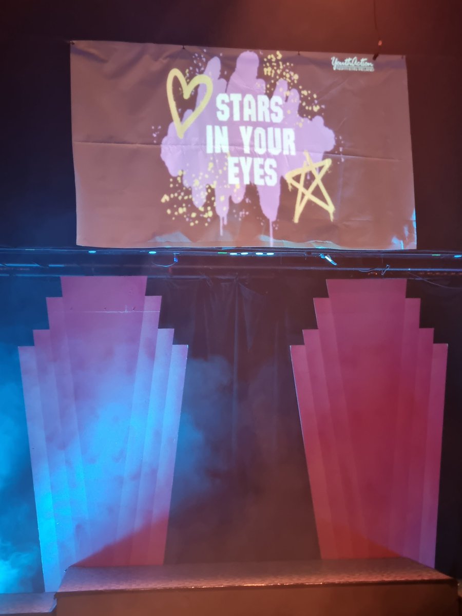 YouthActionNI's tweet photo. Such anticipation! Waiting for our 'Stars in Your Eyes' super fundraising show this evening! Who will they be??? @ArtsCouncilNI @belfastcc @phoenixni @ulstergardenvil https://t.co/X9wzjV8s0m