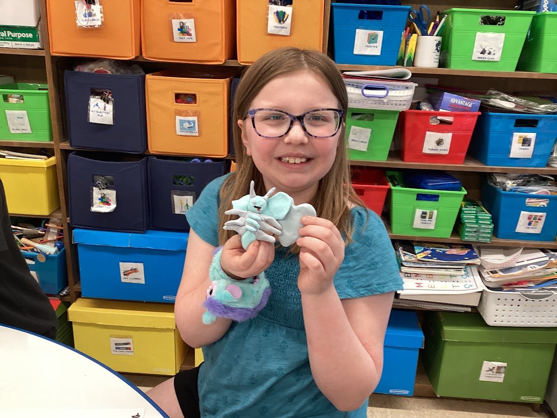 JKSTEAMLAB's tweet image. Model Magic is the perfect medium to use for 2nd Graders when showing off what they learned about insects.  Great work!
@BataviaJK