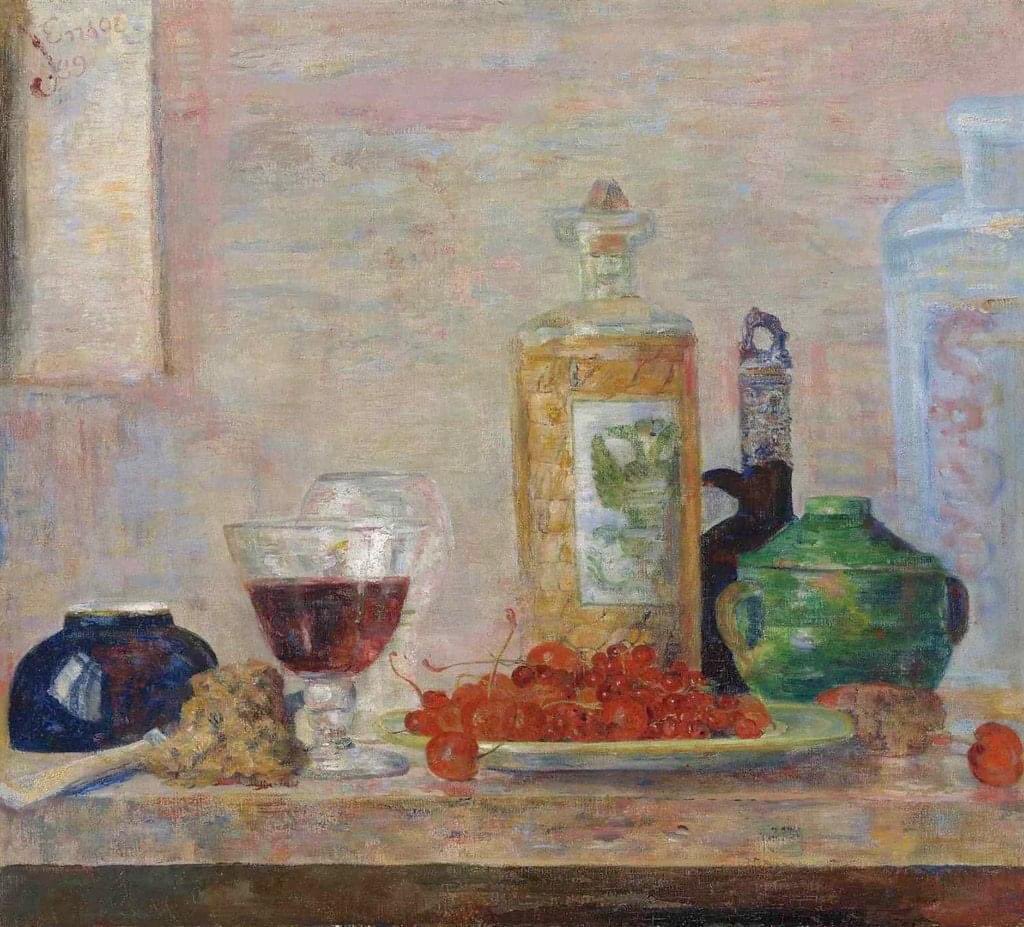 artinfinitus's tweet image. James Ensor
Cherry Still Life, 1889

#jamesensor #artinfinitus