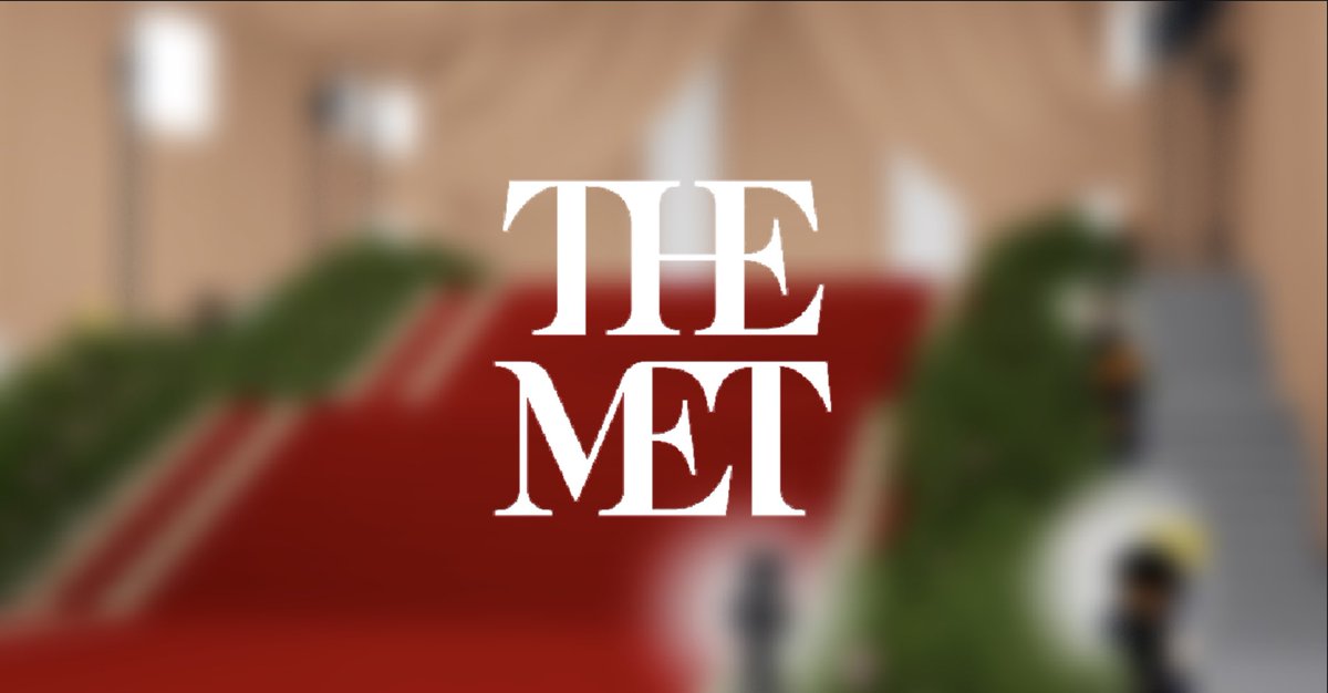 mountnearco's tweet photo. Our Met Gala game is almost complete! 

We can’t wait to see everyone’s outfit.

#RobloxDev #MetGala #Roblox https://t.co/J7bhiNeurC