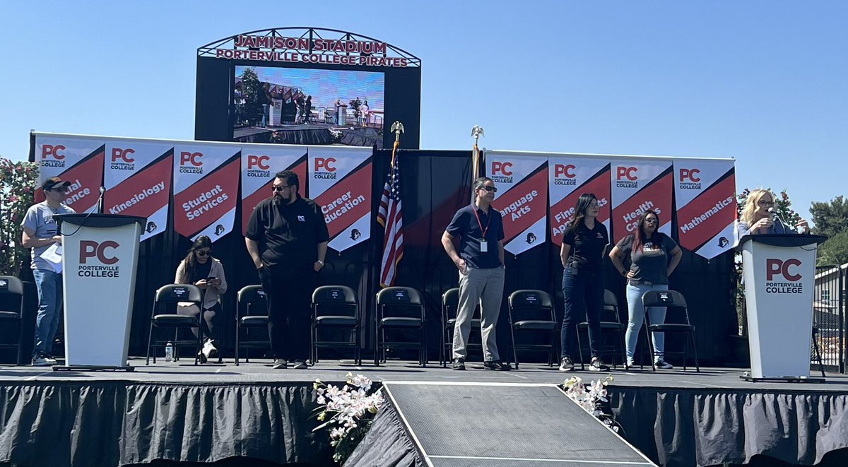 pcfrankramirez's tweet photo. Congratulations to @PCollegePirates #Classof2023! We had an exciting morning preparing for tonight’s #commencement! #KCCDDaringMightyThings #StudentSuccess https://t.co/vQiQQQvouH