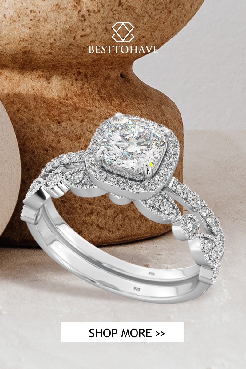 Sterling Silver Cushion Cut Cubic Zirconia Halo Ring Set
Code: 419
BUY NOW: bit.ly/39a00H3
Shop more: besttohave.com
#womenrings #weddingrings #lovejewelry #silverjewelry #sterlingsilver #cubiczirconia #besttohave #besttohavejewelry #silverring #zirconia