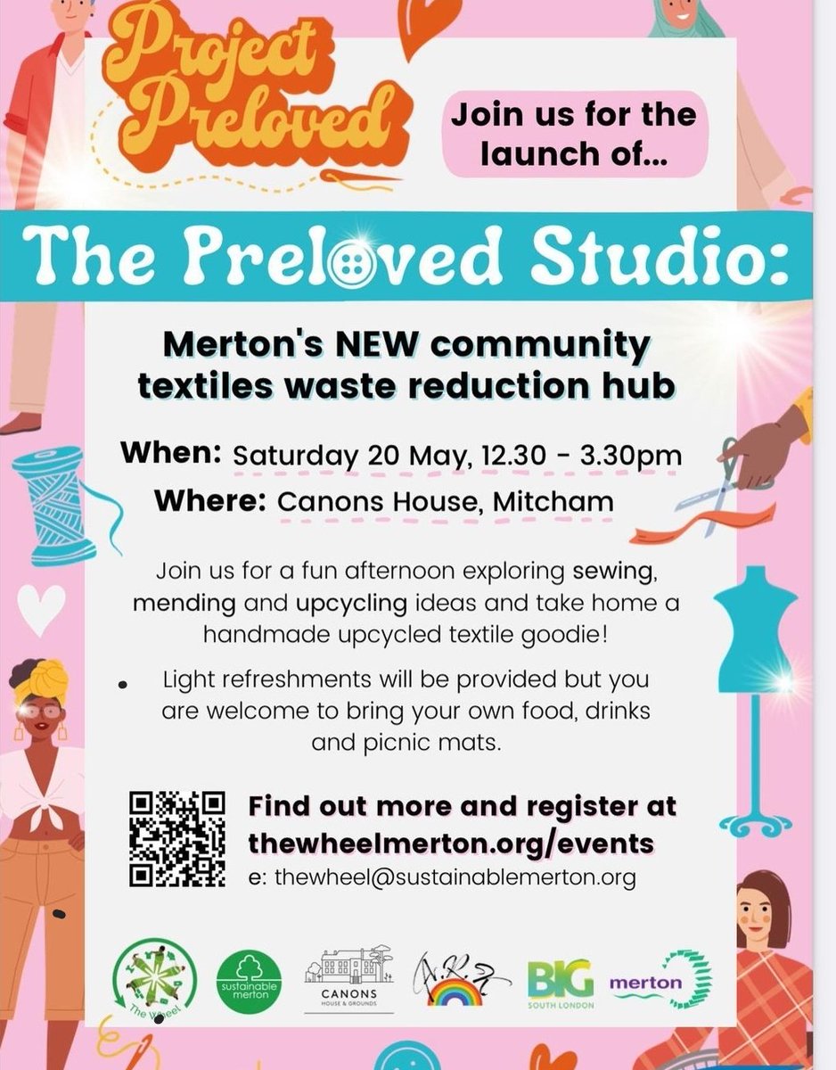 Come and find out  about the start of the preloved projects taking shape at our sister site Canons House,  Saturday 20th May,  put it in the diary 😀
