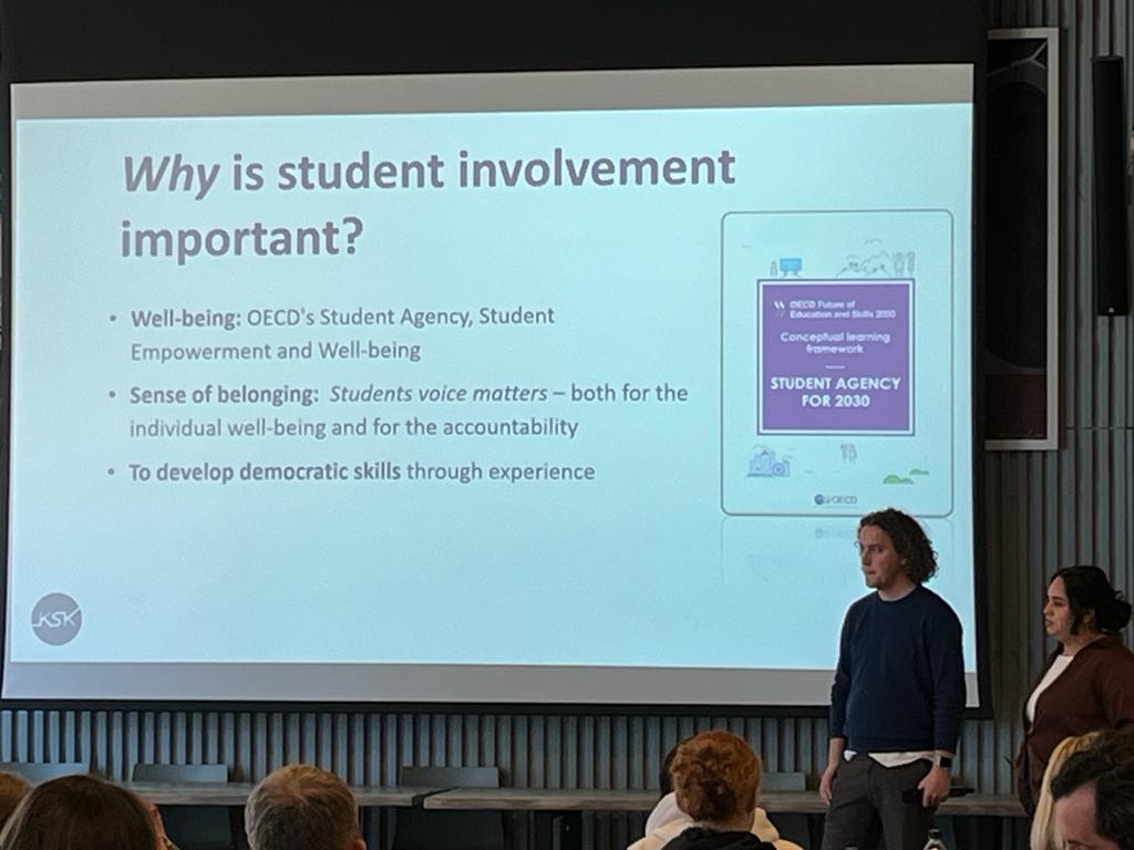 Thank you to Marlen Faannessen from the Norwegian Association of Local and Regional Authorities for sharing such interesting input on how meaningful student involvement can move beyond fun activities to classroom, school &amp; system impact.
