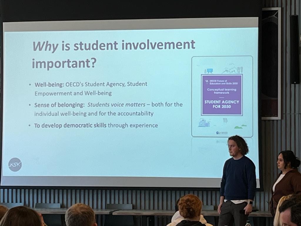 Thank you to Marlen Faannessen from the Norwegian Association of Local and Regional Authorities for sharing such interesting input on how meaningful student involvement can move beyond fun activities to classroom, school & system impact.