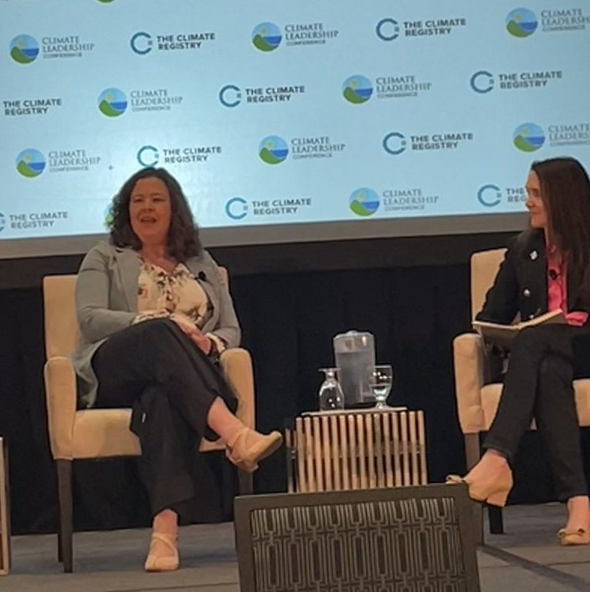 California’s own Kate Gordon now at <a href="/ENERGY/">U.S. Department of Energy</a> explains how California work has been scaled up to the federal level, at #Theclc closing plenary.