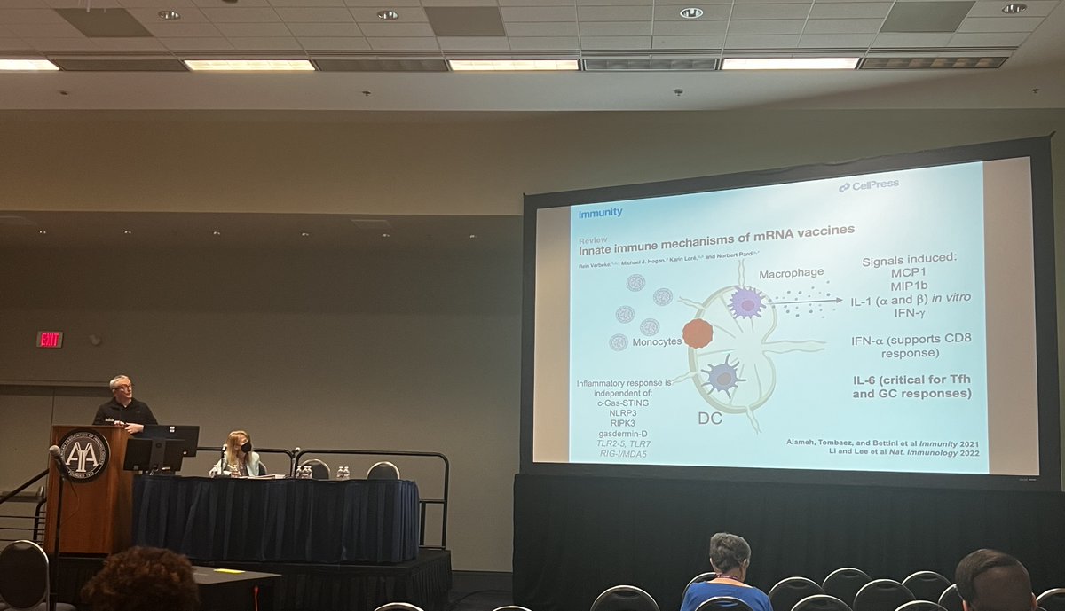 Camila Farias Amorim, Ph.D (@amorim_cfa) on Twitter photo First time that I watch <a href="/KingOfPathogens/">ChrisHunter</a>'s lecture. IL-27 is a rockstar as a mRNA vaccine; got it! Better than gamma, though? (as the coolest cytokine) First time that I watch <a href="/KingOfPathogens/">ChrisHunter</a>'s lecture. IL-27 is a rockstar as a mRNA vaccine; got it! Better than gamma, though? (as the coolest cytokine)