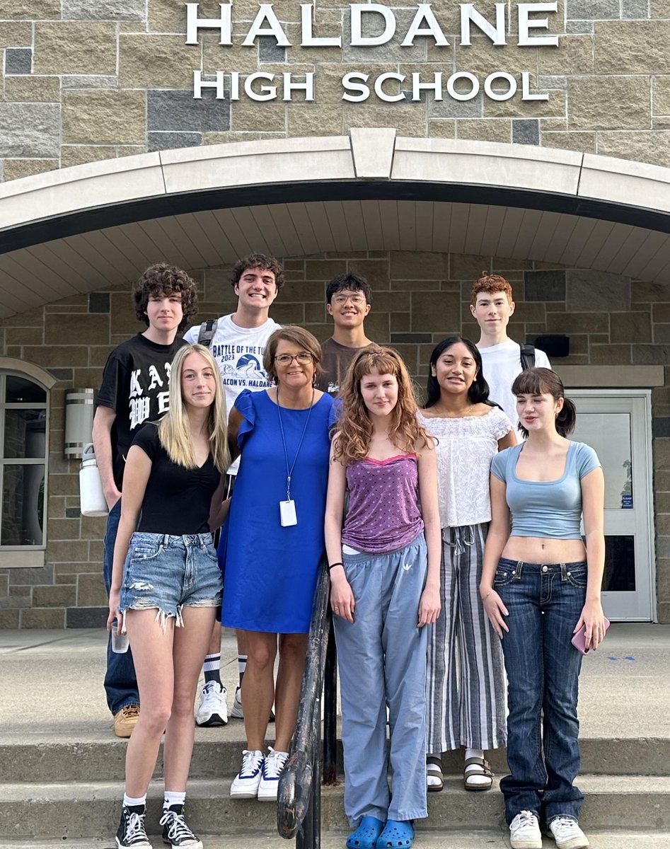 Haldane Central School District on Twitter "Today marked the official