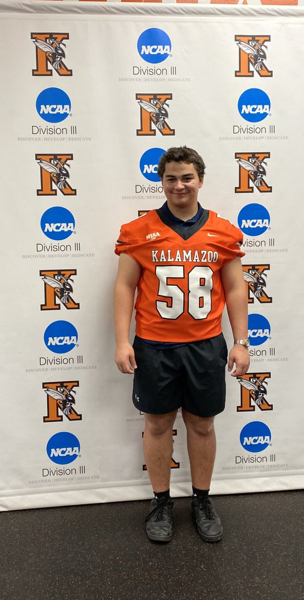 Kaden Custodio (@custodiokaden) on Twitter photo Had an amazing time at <a href="/kcollege/">Kalamazoo College</a> today! Glad to have been able to learn more about the <a href="/KzooFootball/">Kalamazoo College Football</a> program! <a href="/CoachZorboKZOO/">Coach Zorbo</a> <a href="/CoachCWhitehead/">Clay Whitehead</a> <a href="/CoachKrajacic/">Coach K</a>
<a href="/tsteve50/">Thomas Stevenson</a> @hartland_fball <a href="/EagleHighlights/">Hartland Football Highlights</a> Had an amazing time at <a href="/kcollege/">Kalamazoo College</a> today! Glad to have been able to learn more about the <a href="/KzooFootball/">Kalamazoo College Football</a> program! <a href="/CoachZorboKZOO/">Coach Zorbo</a> <a href="/CoachCWhitehead/">Clay Whitehead</a> <a href="/CoachKrajacic/">Coach K</a>
<a href="/tsteve50/">Thomas Stevenson</a> @hartland_fball <a href="/EagleHighlights/">Hartland Football Highlights</a>
