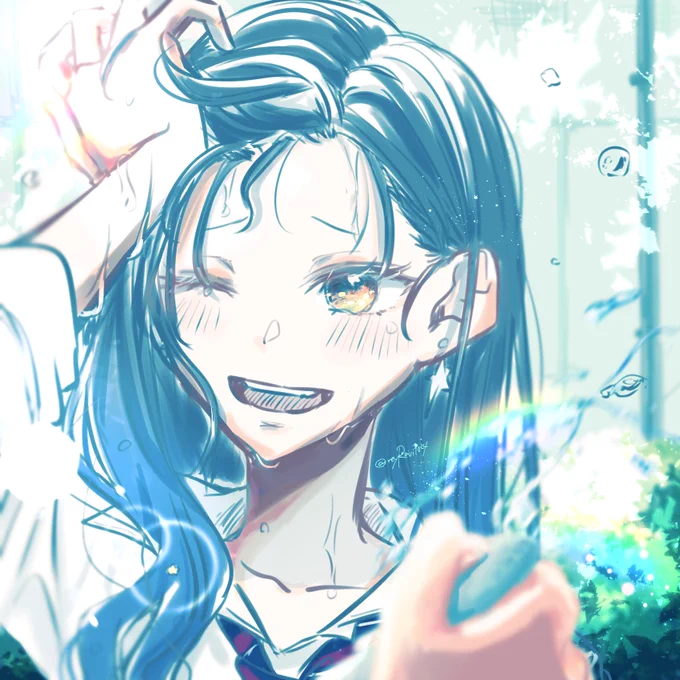 水遊び