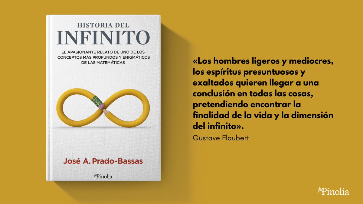 eliatron's tweet image. HISTORIA DEL INFINITO
El apasionante relato de uno de los conceptos más profundos y enigmáticos de las matemáticas.
almuzaralibros.com/fichalibro.php…