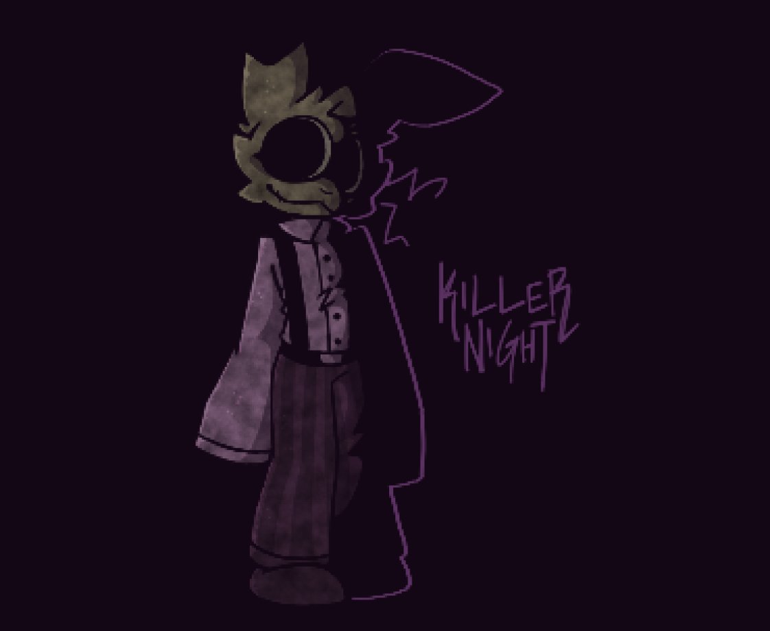 HeckinIvory's tweet photo. Killer Night was a cool fangame-
#fnaf #fnaffanart #killernight #springtrap https://t.co/EyCUow3DY1