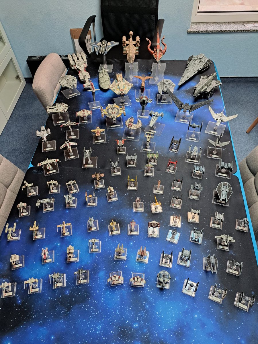 Frühjahrsputz in den Flotten 😅

<a href="/Asmo_dee/">Asmodee Deutschland</a>  #XWing #StarWarsDay