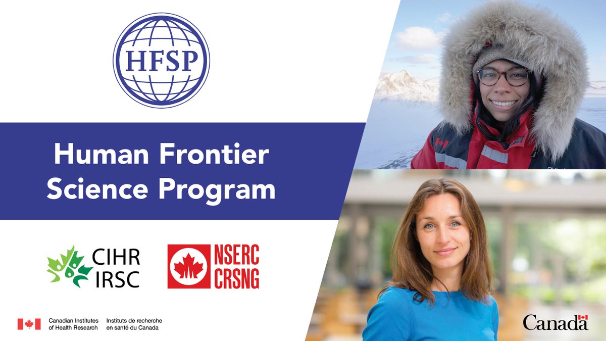The @HFSP has announced the 2023 awardees of the #HFSPResearchGrants and #HFSPFellowships!

Congratulations to the successful applicants, including 6 based in Canada. 👏

cihr-irsc.gc.ca/e/53481.html
