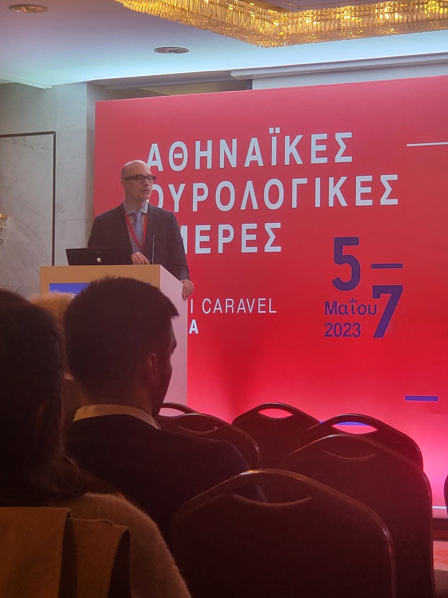 Fantastic talk on robotic partial nephrectomy for bilateral and multiple tumors by <a href="/minerviniandre/">Andrea Minervini</a> during 42nd Athenian Urology Days  and a great opportunity to meet and get his valuable advices and sugestions for difficult cases. Thank you Prof!