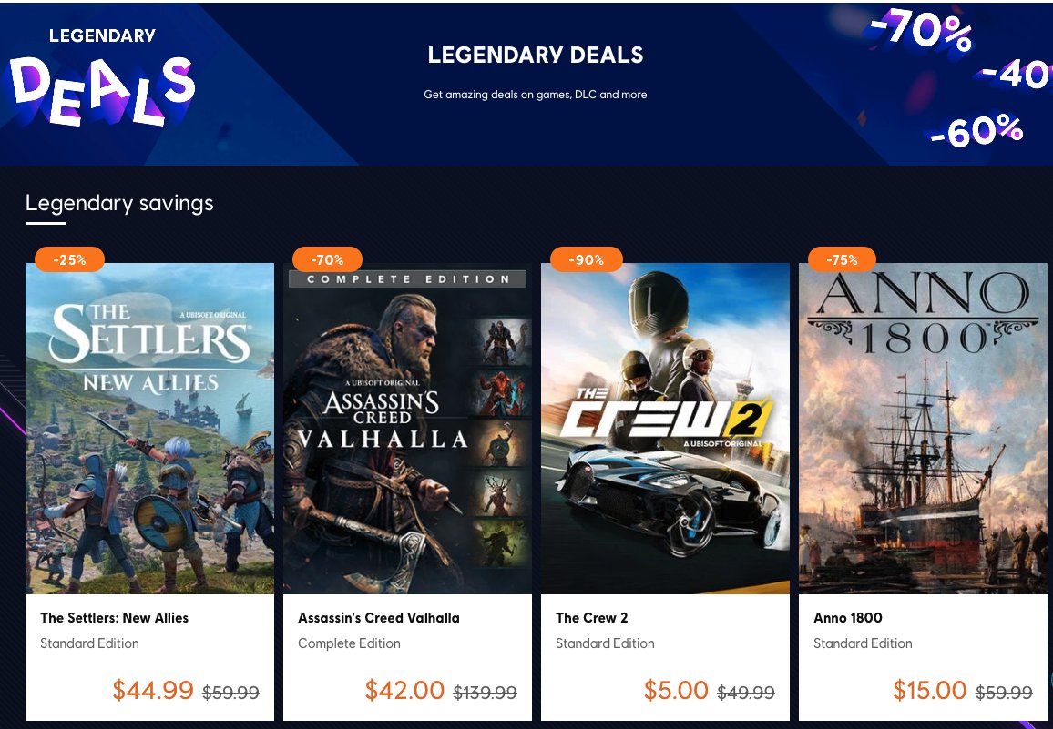 IGN Store on Twitter "ICYMI Ubisoft Store sale on PC games, plus get