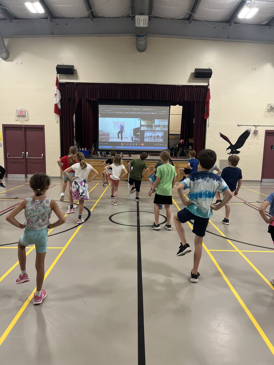 A_J_Golding's tweet image. Thanks to @gurdeepPandher for joining us all the way from the Yukon to teach about joy, hope and positivity through Bhangra dance!
@eastoroPS @brechinbobcats @hillsdaleES