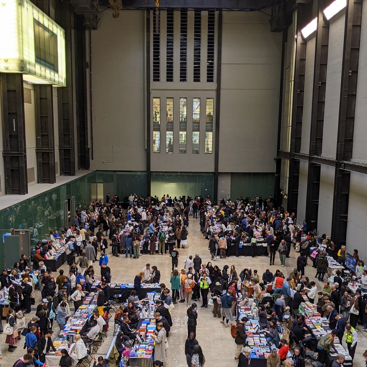 Enjoyed @OffprintProject in London today. Too much to see, of course, but that's never a bad problem to have.
.
.
#offprint #offprintlondon #artbookfair #artbooks #artbook #independentpublishing #independentpublisher #tatemodern