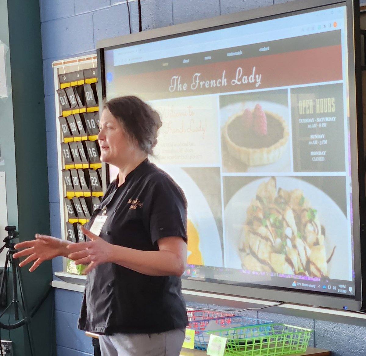 More Career Day pictures!