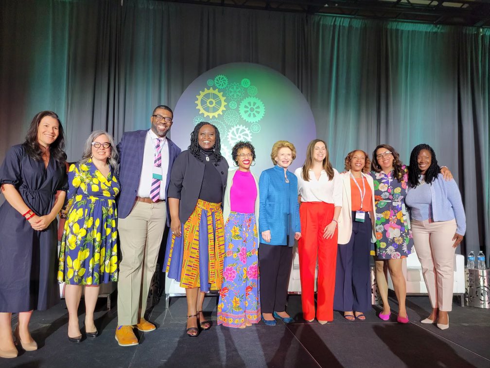 SenStabenow's tweet image. It’s an honor to receive @forumfyi’s first-ever Forum Future Award at their national conference in Detroit. Thank you for all you do to help young people reach their fullest potential.