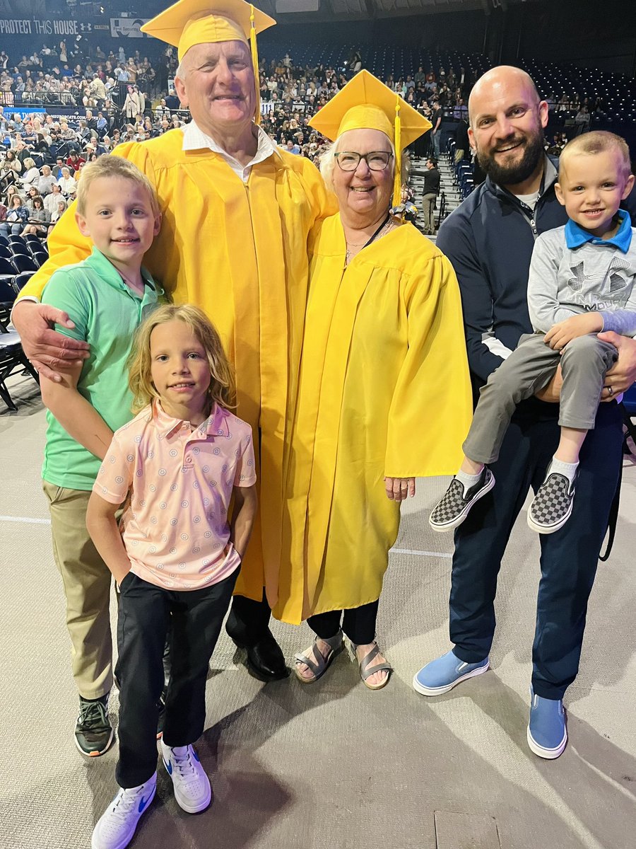 Golden Bobcats! 50 years later! #CatGrad23 #CatGrad1973