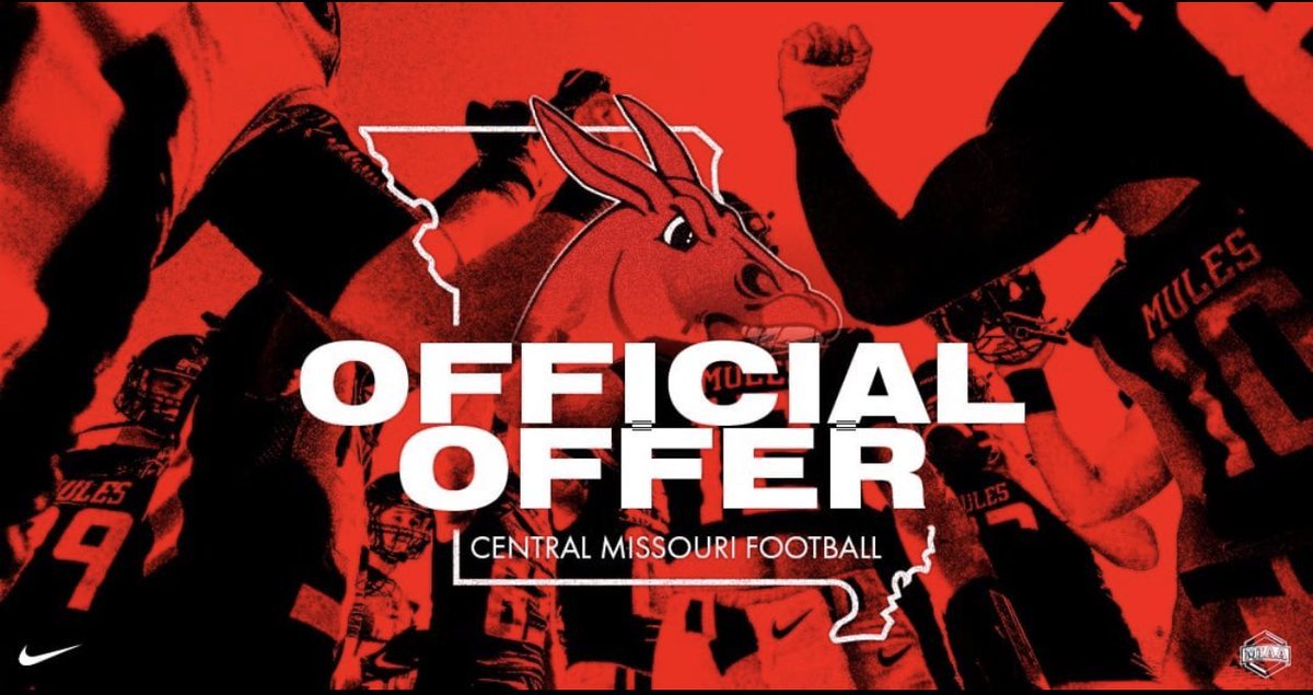 HBakerNorth's tweet photo. After a great conversation with @JonesgGreg I am honored to receive an offer from the University of Central Missouri! @coachjonholmes @grunny61 https://t.co/Xp2A4hQfWl