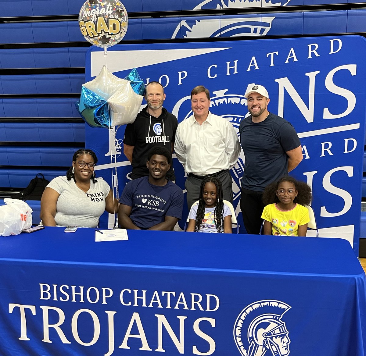 Congratulations to Jeremiah Johnson on signing with Trine University!