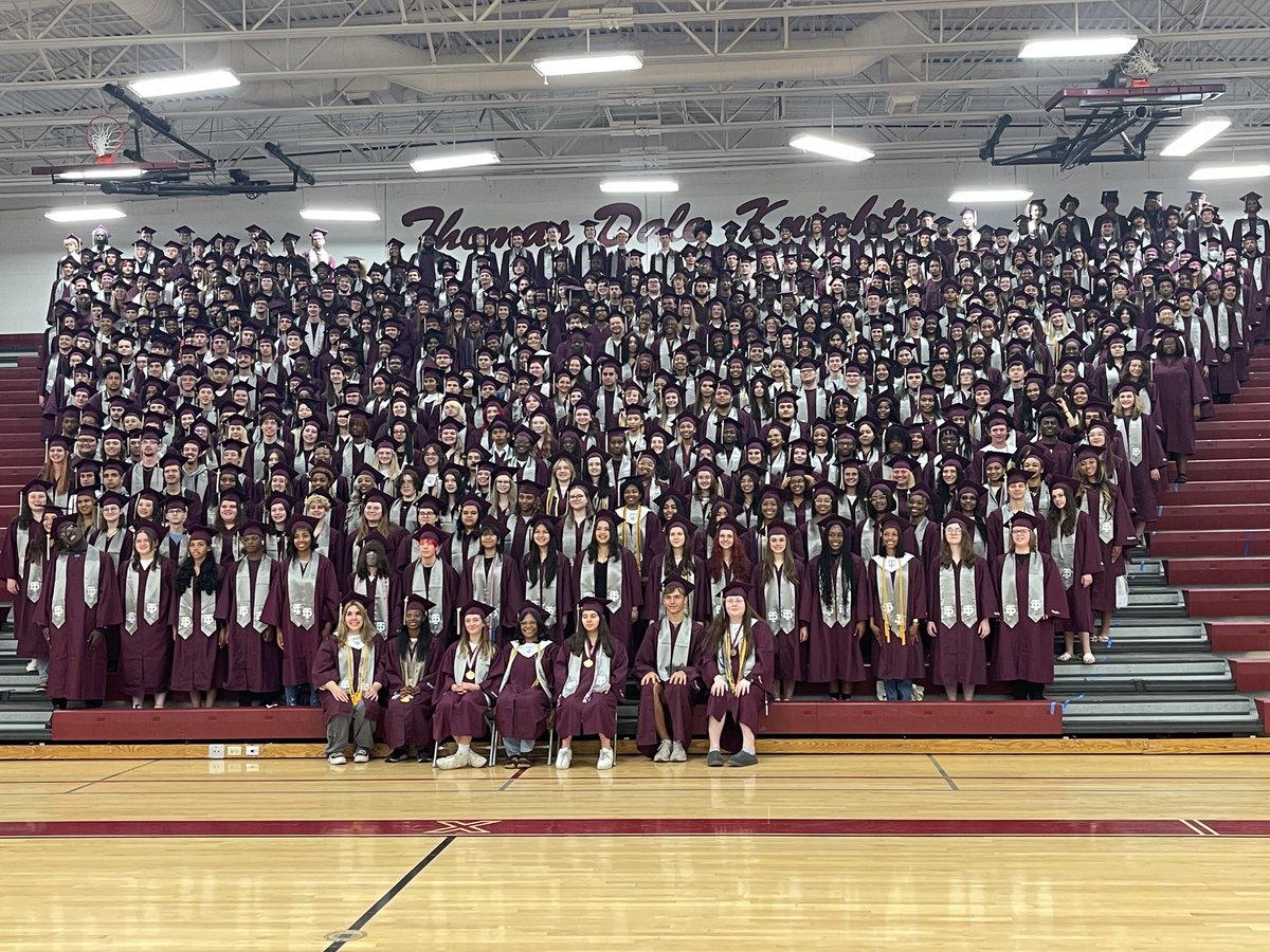 Congratulations to the TDHS class of 2023! What an awesome ride!@GoTD Knights!