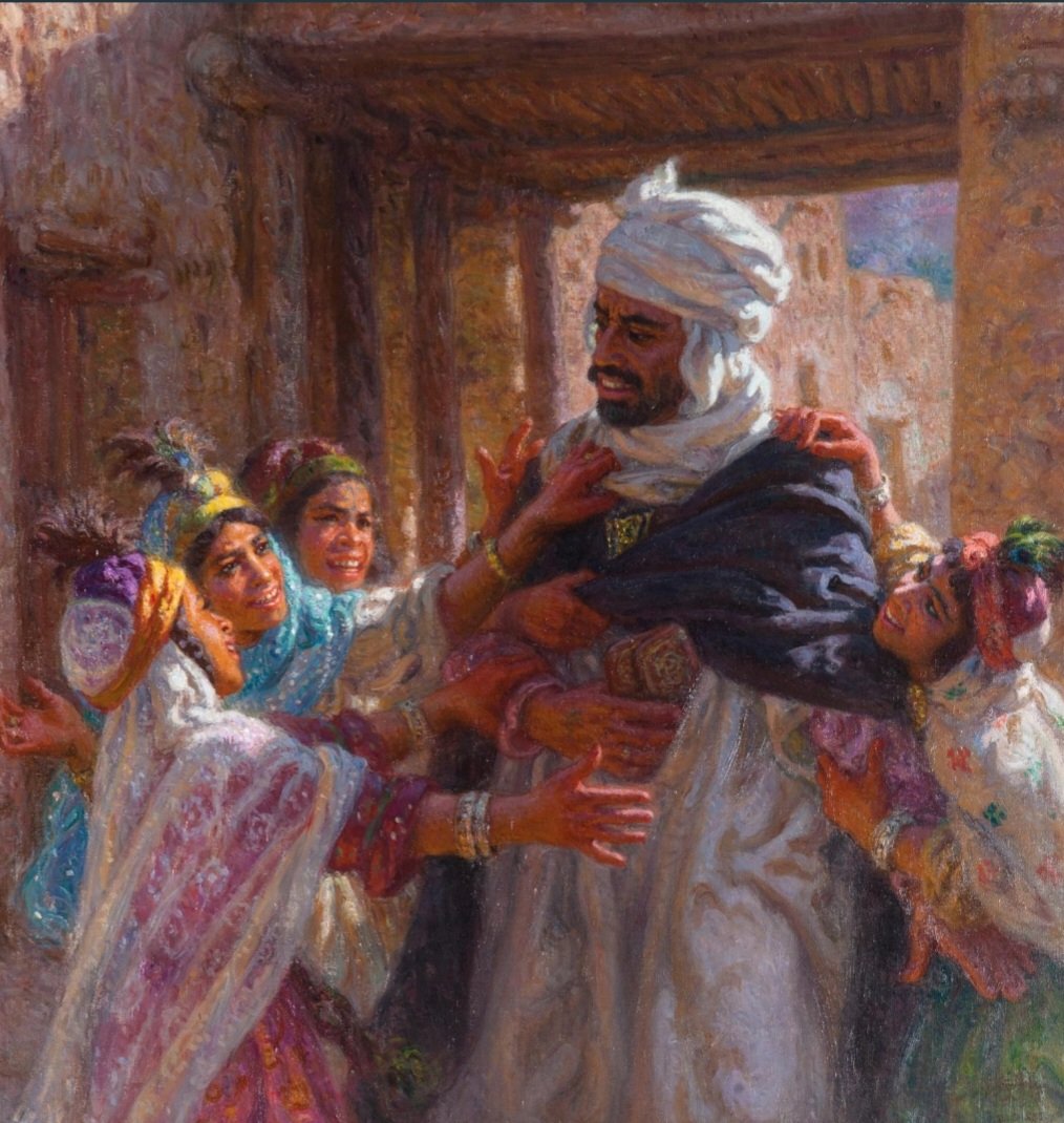 amelDouzi's tweet photo. Toutes les oeuvres d'Étienne Dinet et surtout cette peinture 💚 Je me vois petite fille le jour de la fête de l'Aid ✨️
#Orientalisme #Dinet #soul of #Joy
#museum #Exhibition https://t.co/iqHmAxK9Kw