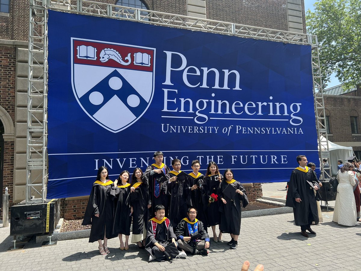 rengepis's tweet photo. Behind the scenes at the 2023 Penn Engineering Master’s Commencement. Congratulations graduates!! #pennengineeringproud #universityofpennsylvania #pennenggrad https://t.co/IP0XuBx1WF