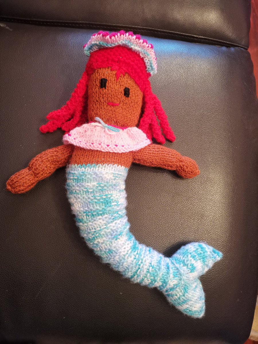 A Little Mermaid for an Operation Christmas Child shoebox.
#ipackedashoebox #jeangreenhowe #mermaid