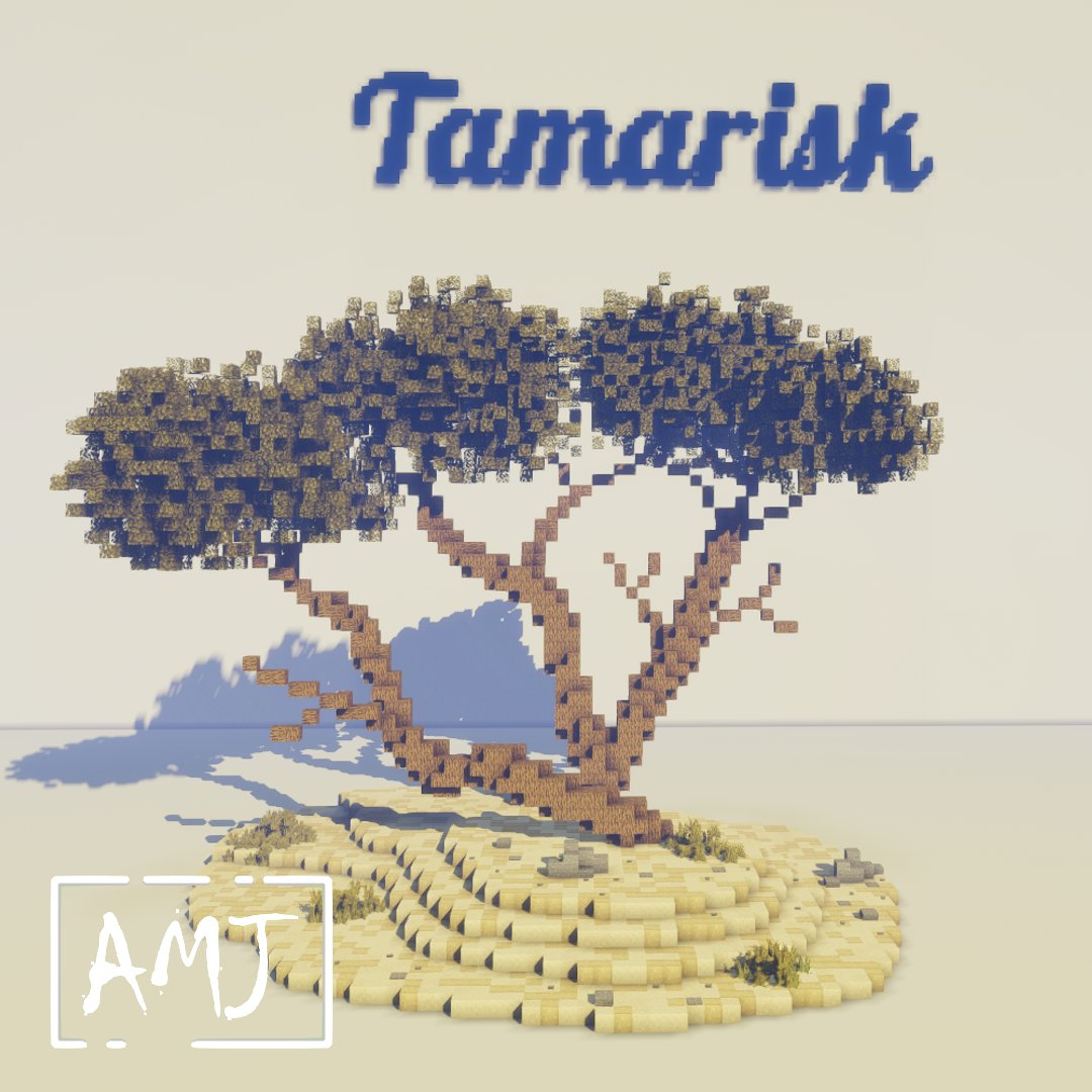 Fdeeees's tweet photo. Making a new species of tree every day for 30 days
(20/30): Tamarisk
#Minecraft #MinecraftTrees #CustomTrees https://t.co/RCmMDe6eNt