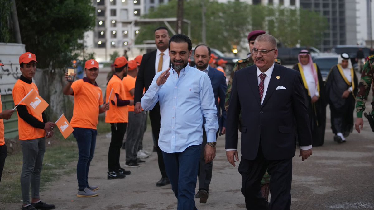 TakadumBoss's tweet photo. رئيس مجلس النواب @AlHaLboosii يزور القيادي في حزب تقدُّم النائب عبد الكريم عبطان في منطقة السيدية. https://t.co/R5mRy3EkKm