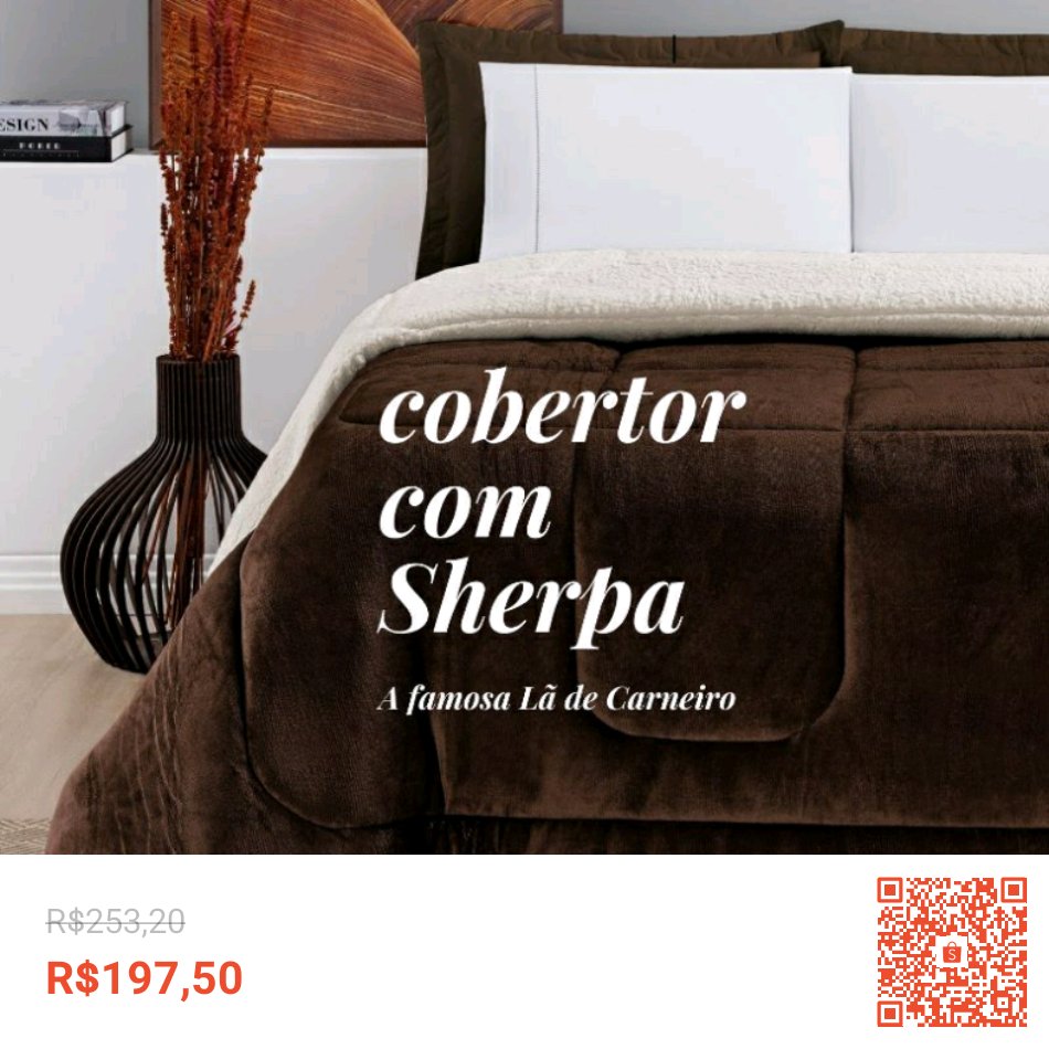 Cobertor Casal King size gigante lã de ovelha, no atacado cobredron xerpa com 22% de desconto! Somente R$197,50. Encontre na Shopee agora! shope.ee/AK5AoQ2VLX?sha… #ShopeeBR