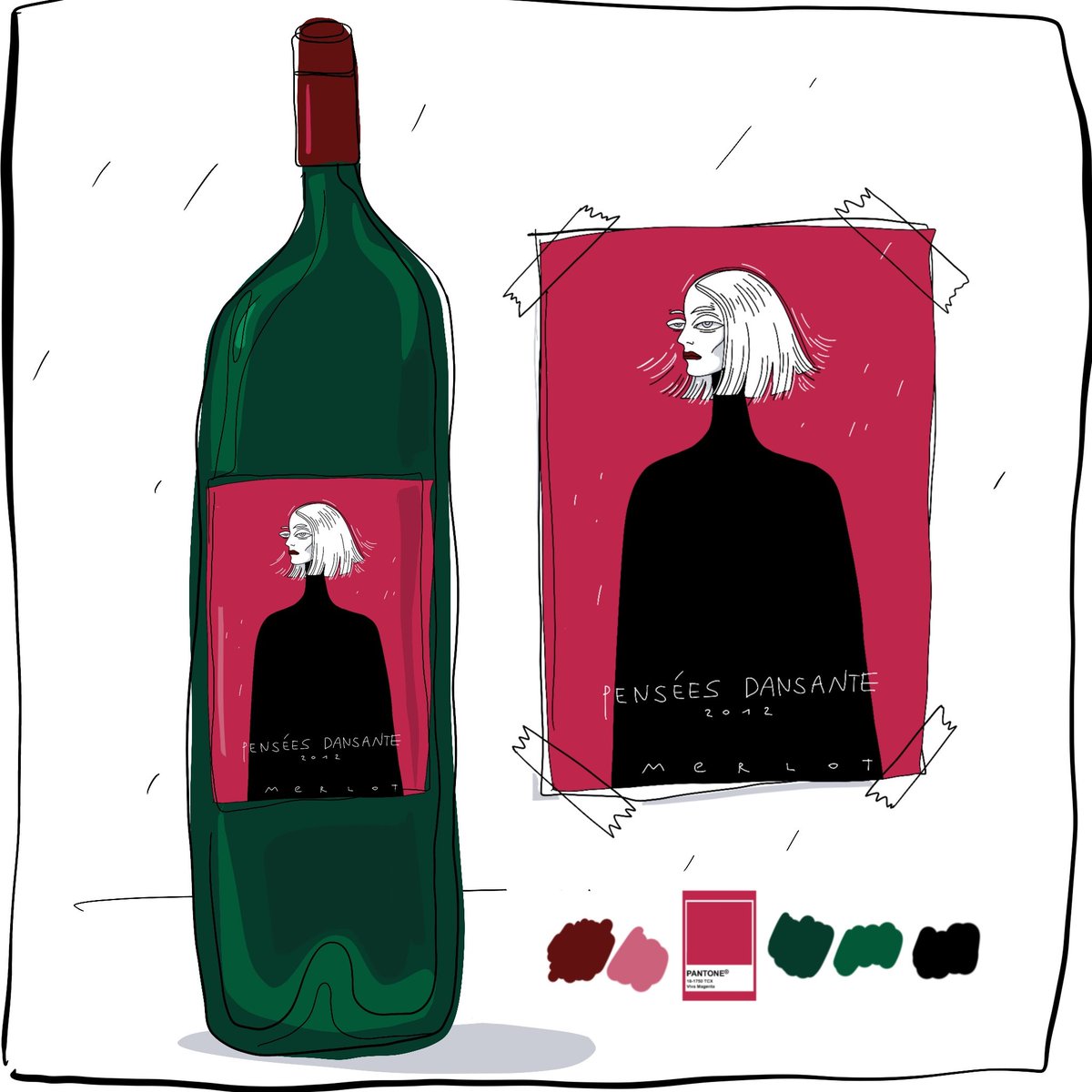 Friday, time to draw wine.  "Dancing Thoughts" Merlot, 2012 vintage
#FTM