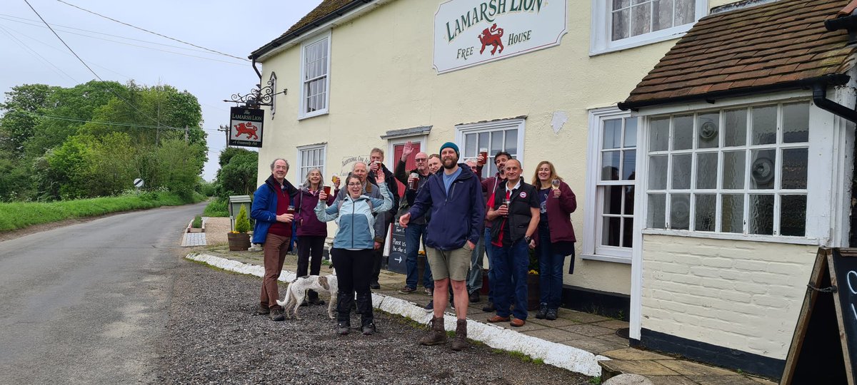 alexbegg_'s tweet image. Mission complete - great day out catching up with other #communitypubs. Now for a beer 🍺 #WalkForPlunkett