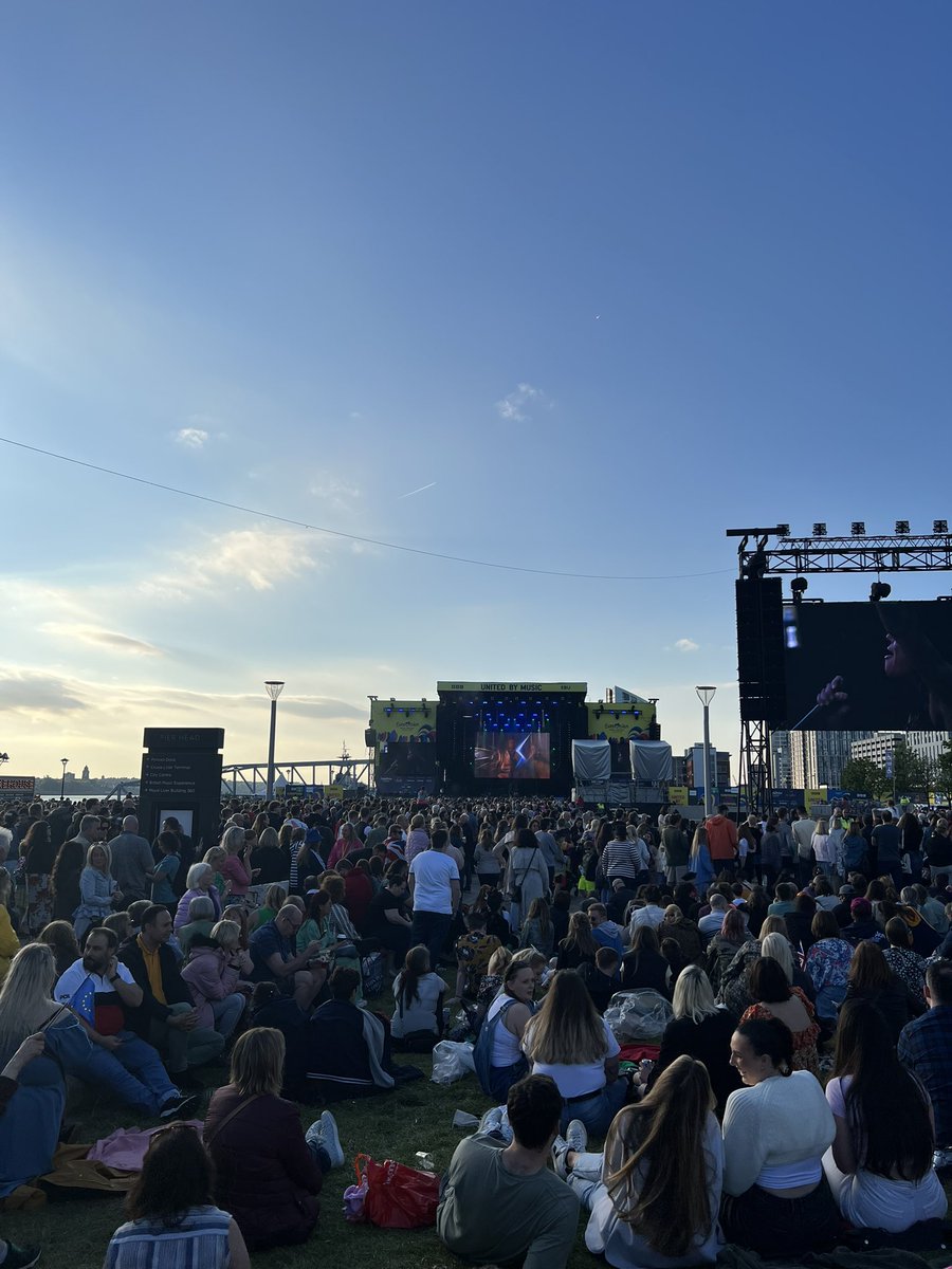 Straight from interview to the euro village for Eurovision in Liverpool. DClinPsy interviews are over &amp; feeling happy with my final performance. Whatever the outcome now, I just know that I gave it my best and what will be will be 💭