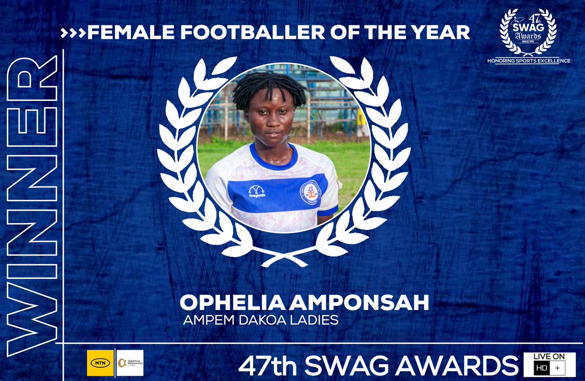 SWAG_Ghana's tweet image. Reigning SWAG Female Footballer Of The Year Ophelia Serwaa Amponsah scores the final spot kick to win it for @ampem_fc 5-3 on penalties.
 
#NanaMma🏆🥇
#MaltaGuinnessWPL  #BetwayGh
#SheDidThat  #BringBackTheLove 🥰