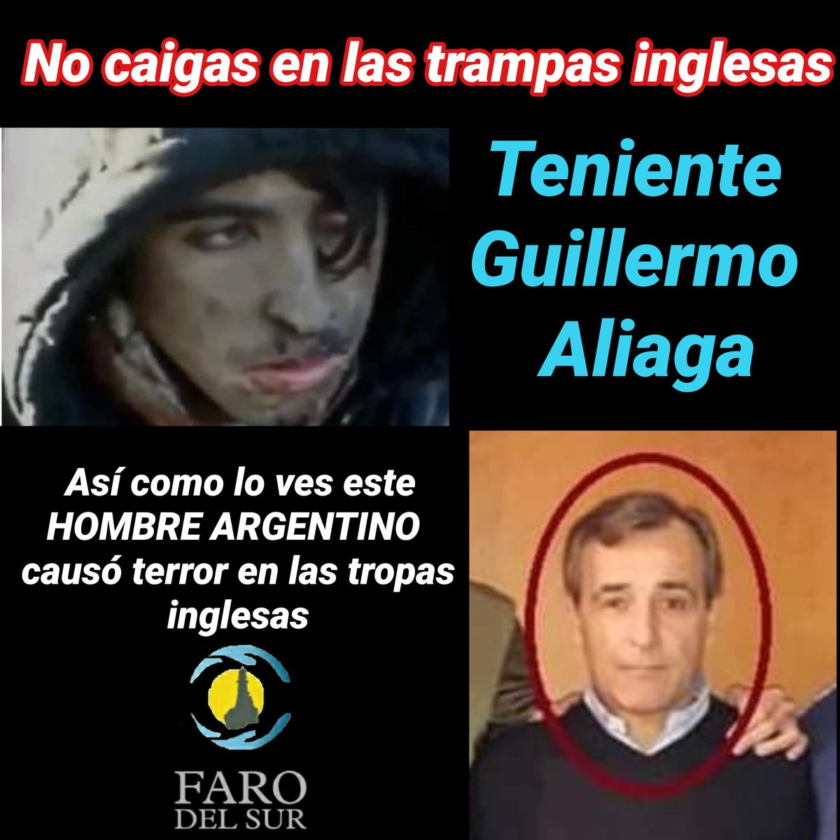 hgpugliese's tweet photo. Aliaga y sus subordinados -ninguno murio- se ganaron la admiración de sus adversarios, que los trataron con respeto y brindaron asistencia a los https://t.co/OLC66jwLO3 retiró de teniente y se recibió de https://t.co/RQtlpyfH4f ve su foto,no se deje atrapar por ladesmalvinización https://t.co/DP0s3SIcWz