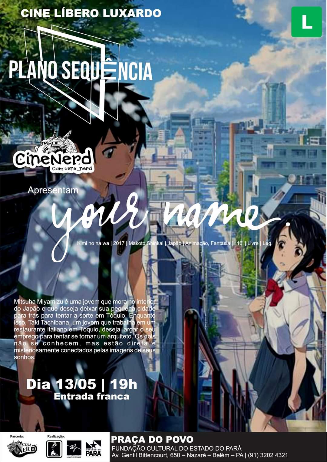 YOUR NAME — KIMI NO NA WA — UM FILME/ANIME IMPERDÍVEL