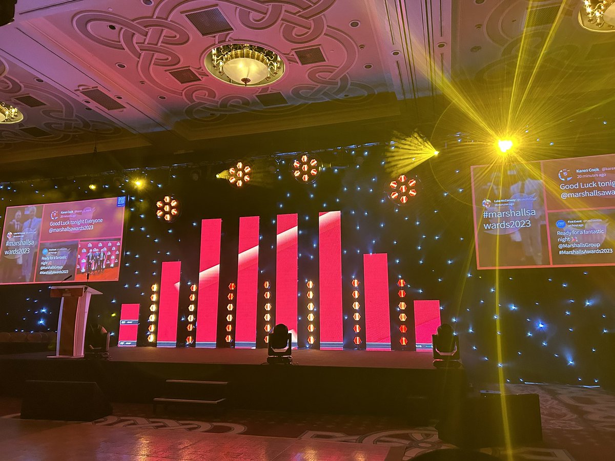 Front row seats #marshallsawards2023  @MarshallsReg 🍿