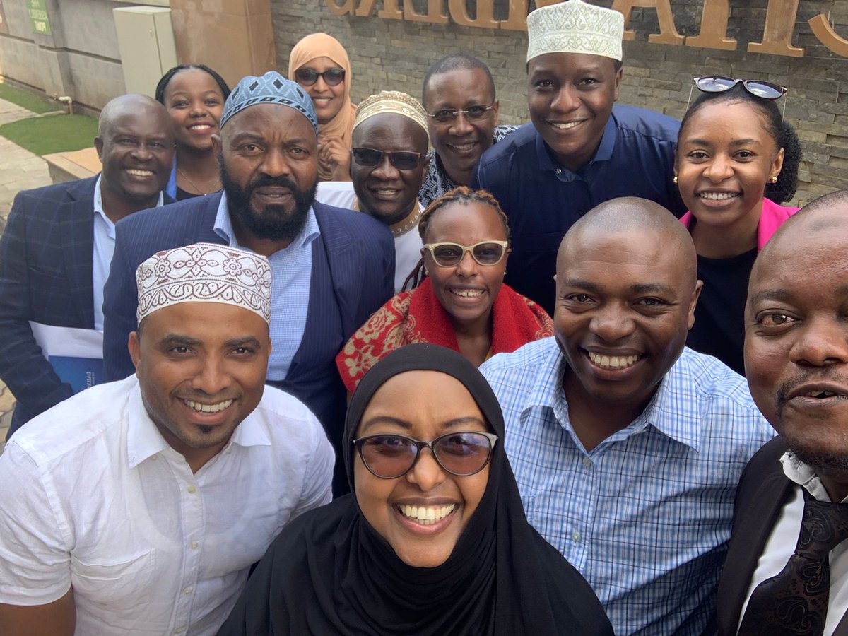 Different personalities  one voice!!The power of swahili journalists.