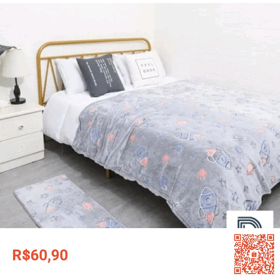 Confira Manta Cobertor Solteiro Infantil Macia Coberta Brilha No Escuro 1,80x2,00 por R$60,90. Encontre na Shopee agora! #ShopeeBR